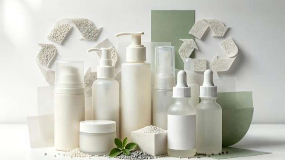 Sustainable packaging materials for cosmetic products
