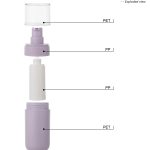 Eco-friendly Refillable Airless Lotion Bottle with Rounded Base Design(2)