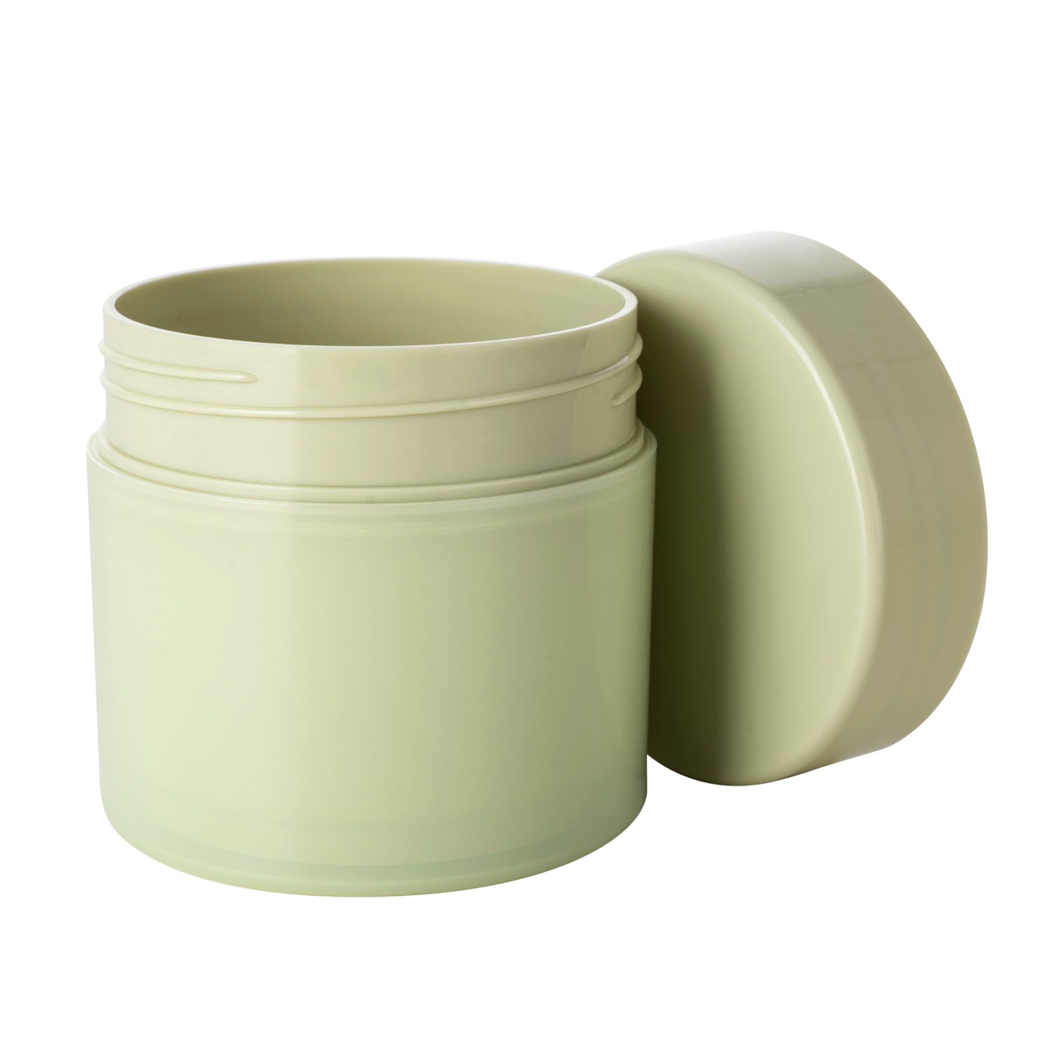 PCR PP mono body care cream jar(2)