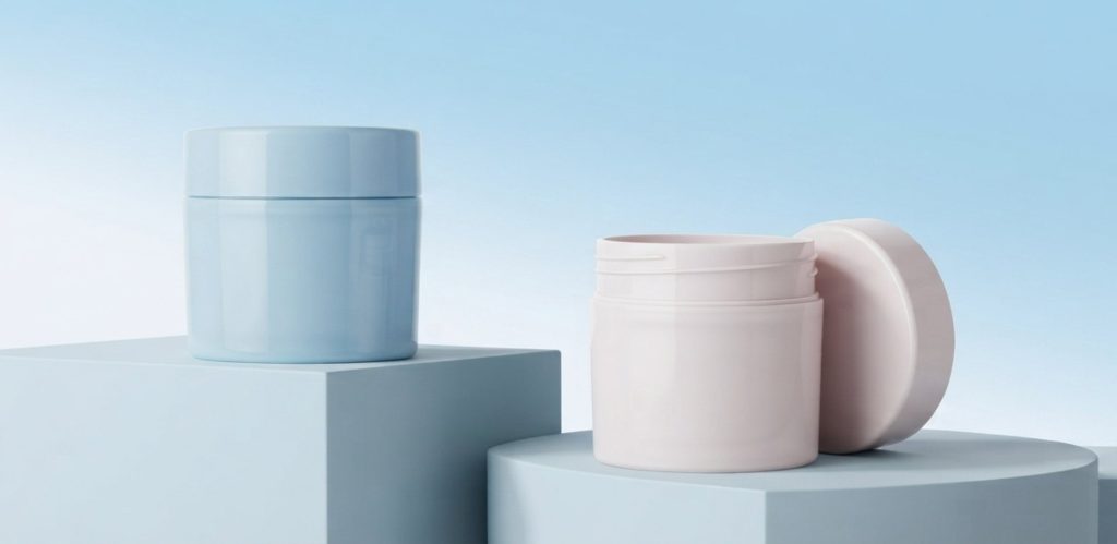 PCR PP mono body care cream jar6