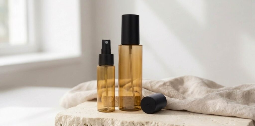 PET PP Personal Care Skincare Toner Fine Mist Sprayer Bottle(6)