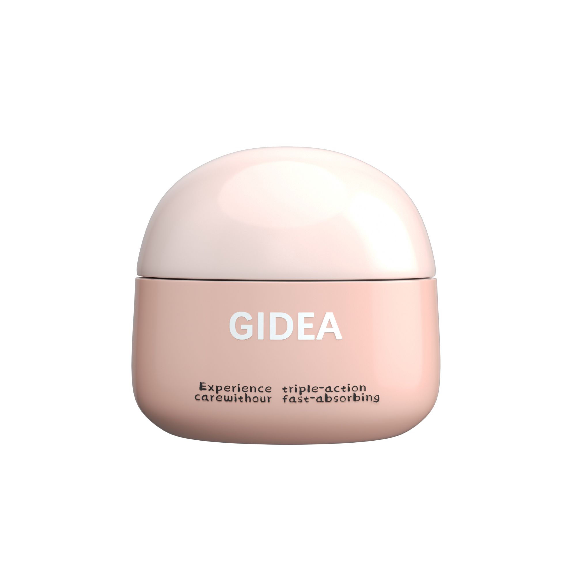PP PCR egg shape cosmetic cream jar with spherical cap