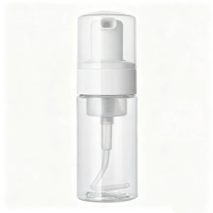 Straight-Wall PET Bottle with Lotion Pump