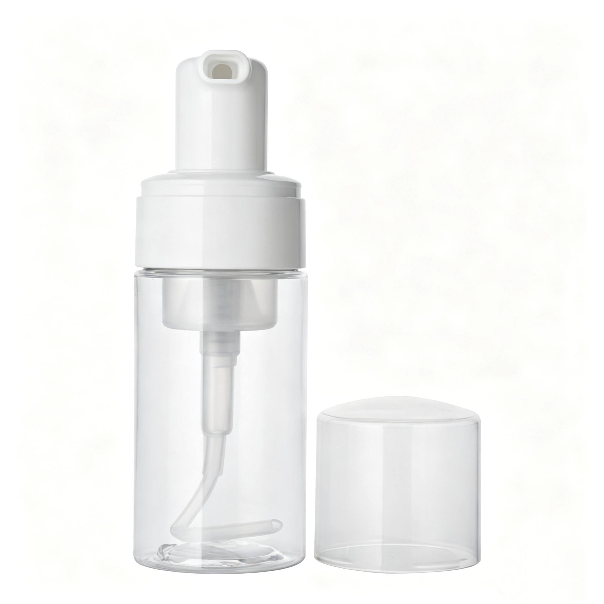 Straight-Wall PET Bottle with Lotion Pump(2)