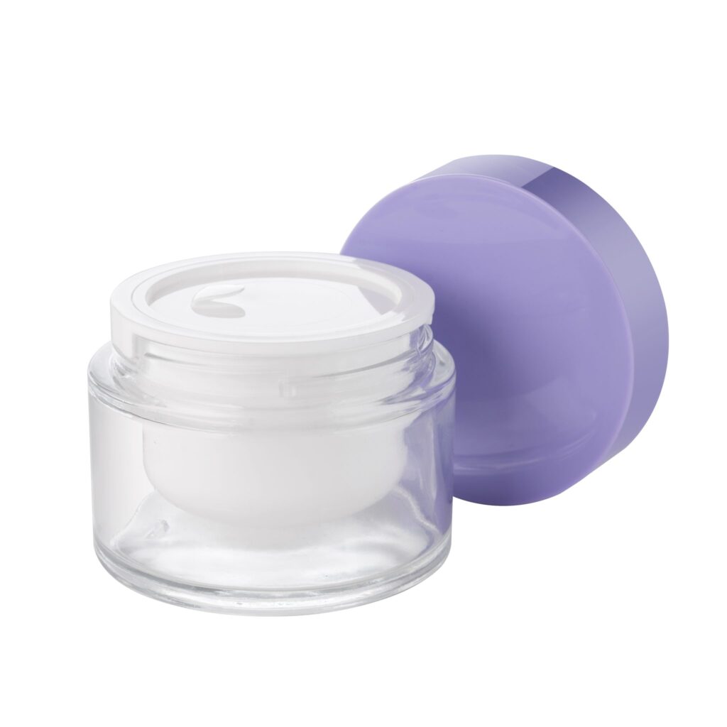double wall cosmetic jars