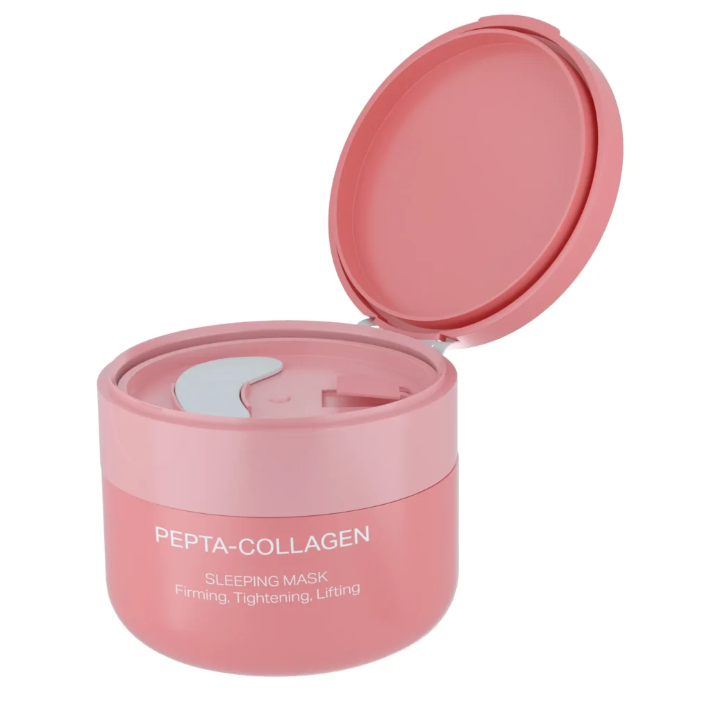 flip top cosmetic jars​