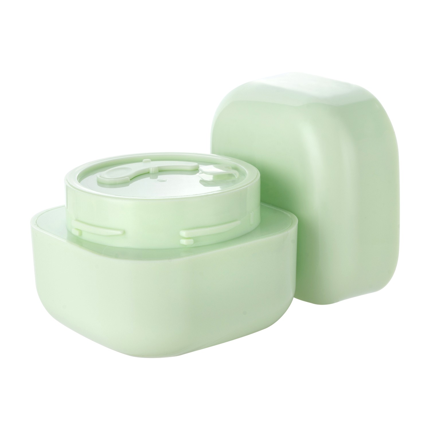mono PP PCR square face cream jar(5)
