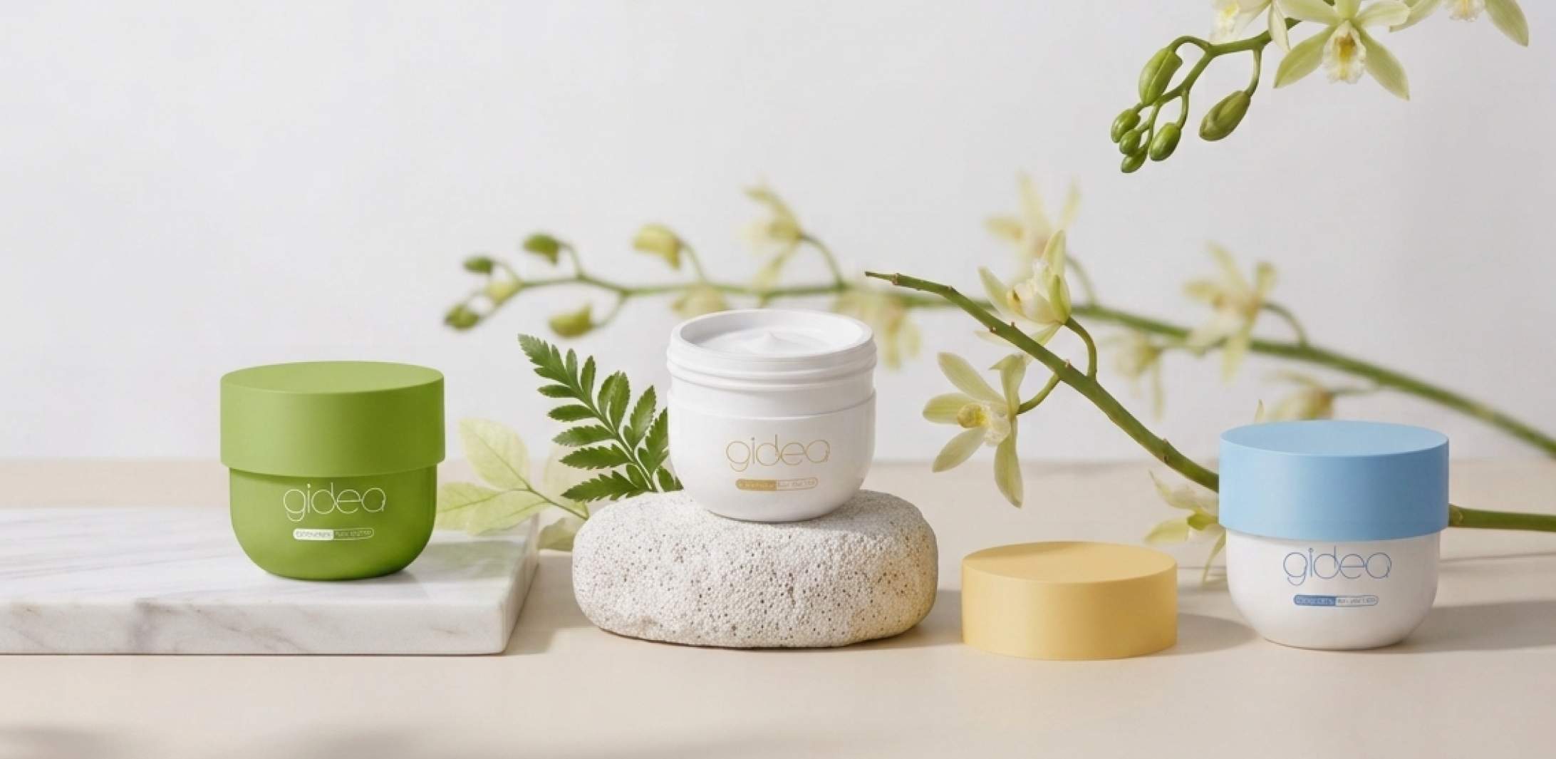 multi size eco PP mono cosmetic cream jar6