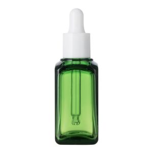 premium square PETG dropper bottle for cosmetic essential oil