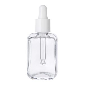 premium thick-walled square PETG dropper bottle