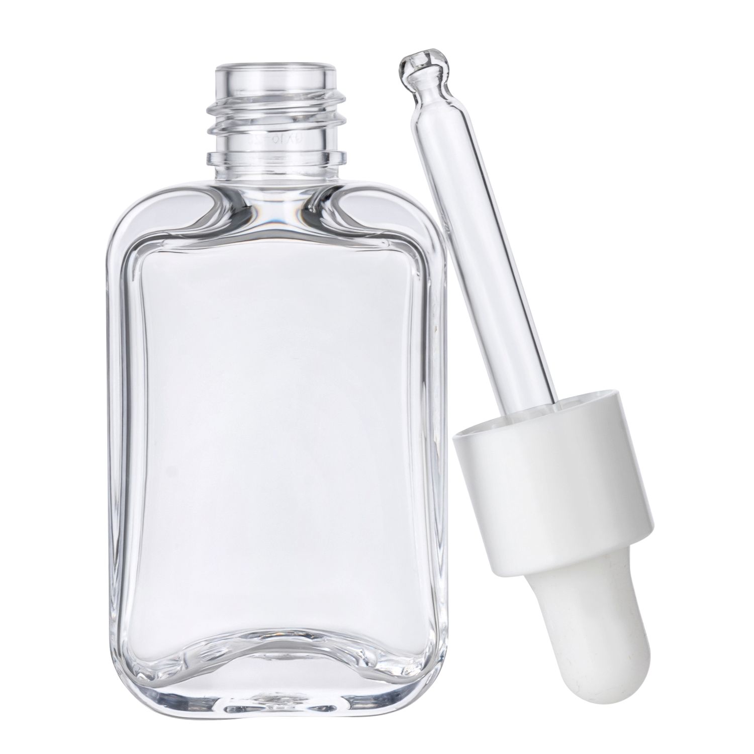 premium thick-walled square PETG dropper bottle(2)