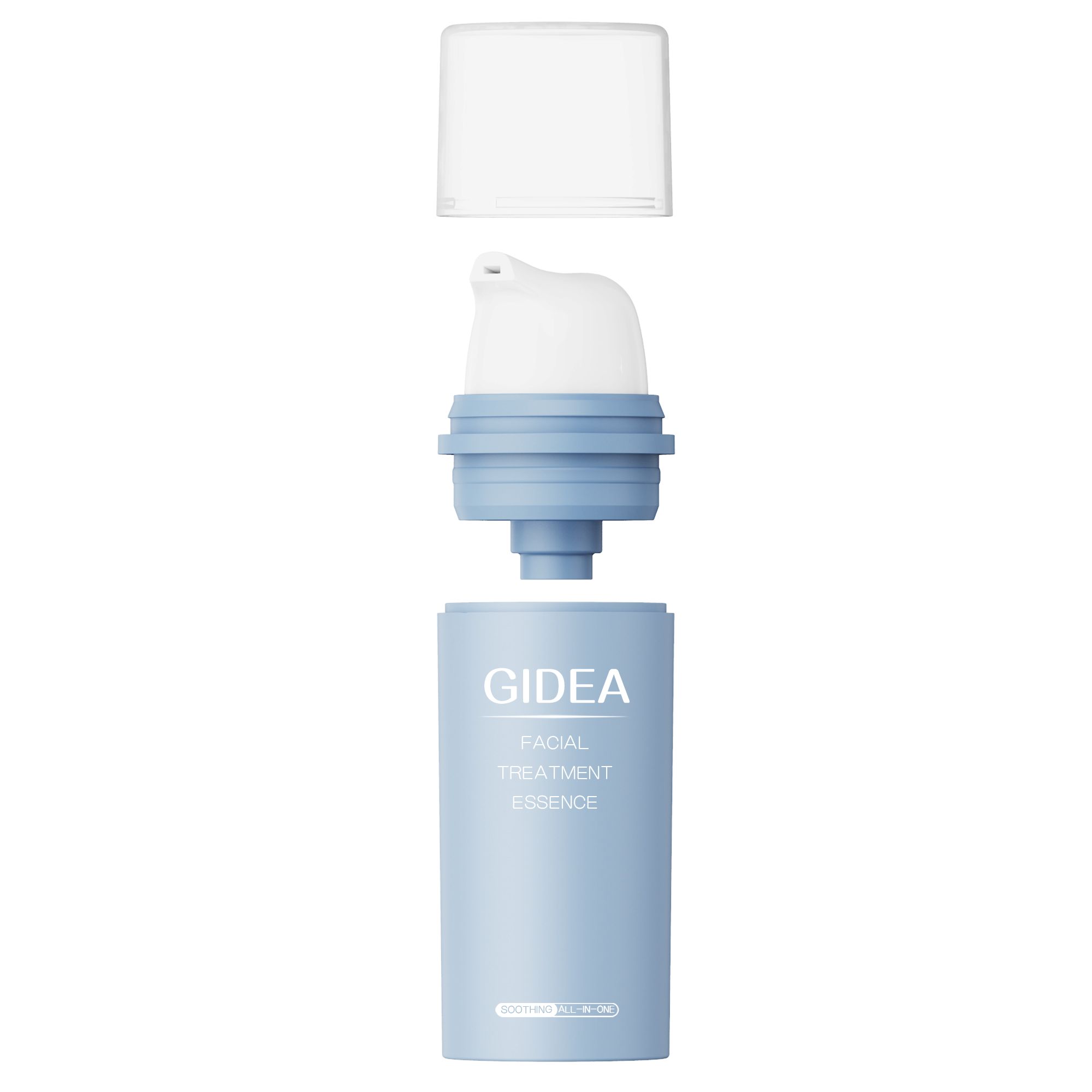recyclable PP snap-on airless dispenser bottle(4)