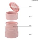 refillable cosmetic cream jar(2)