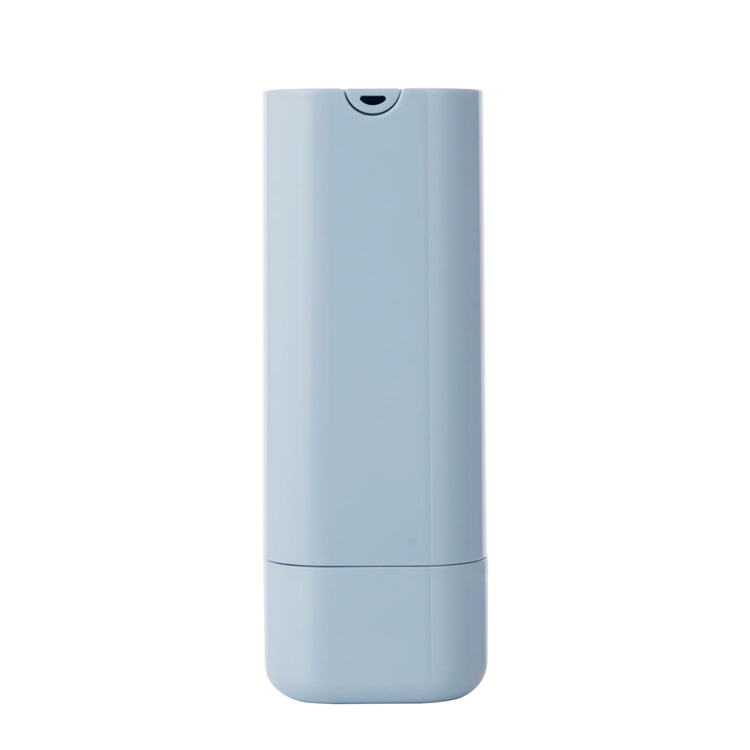 square reusable refill airless dispenser bottle
