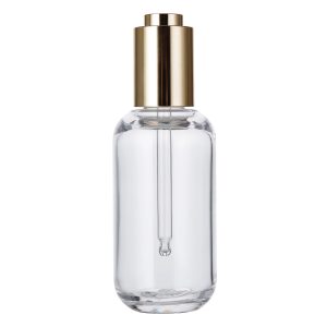 thick wall PETG cosmetic serum dropper bottle