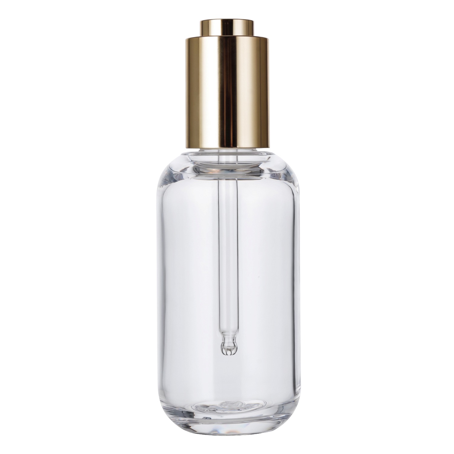 thick wall PETG cosmetic serum dropper bottle