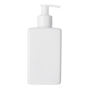 white Square Lotion Bottle