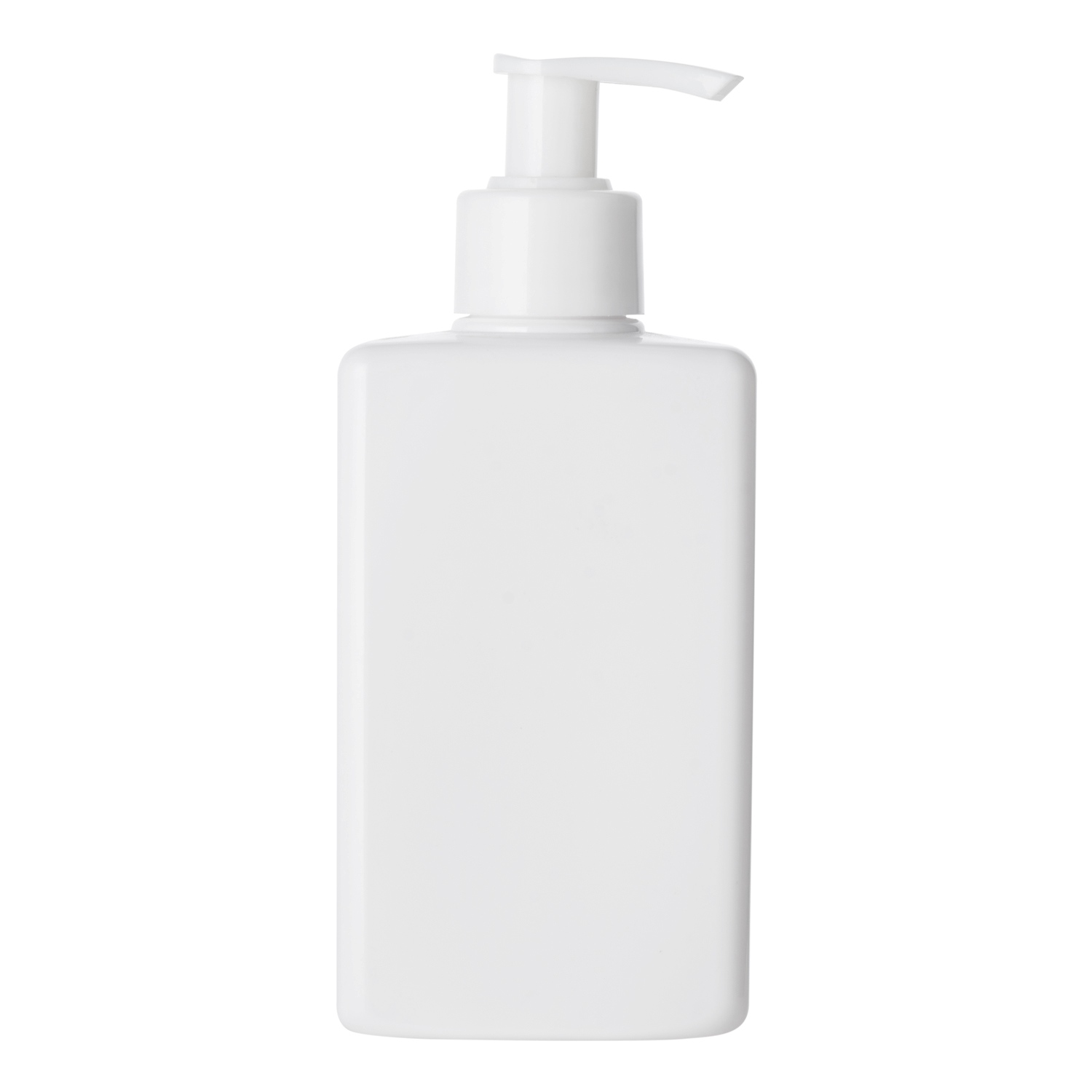 white Square Lotion Bottle