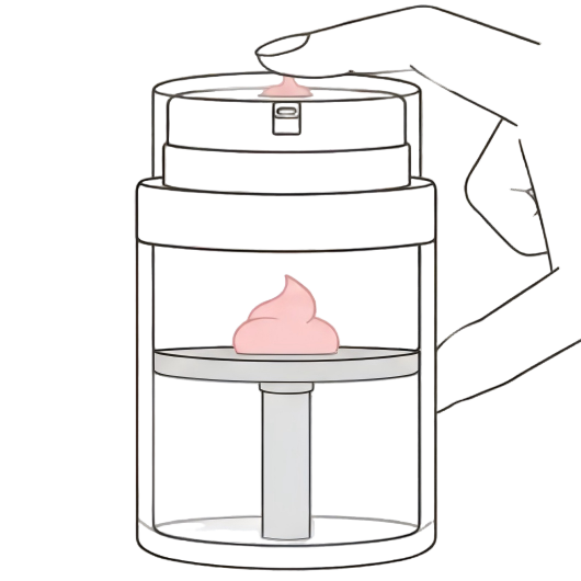 Airless Jar Dispense Every Last Drop