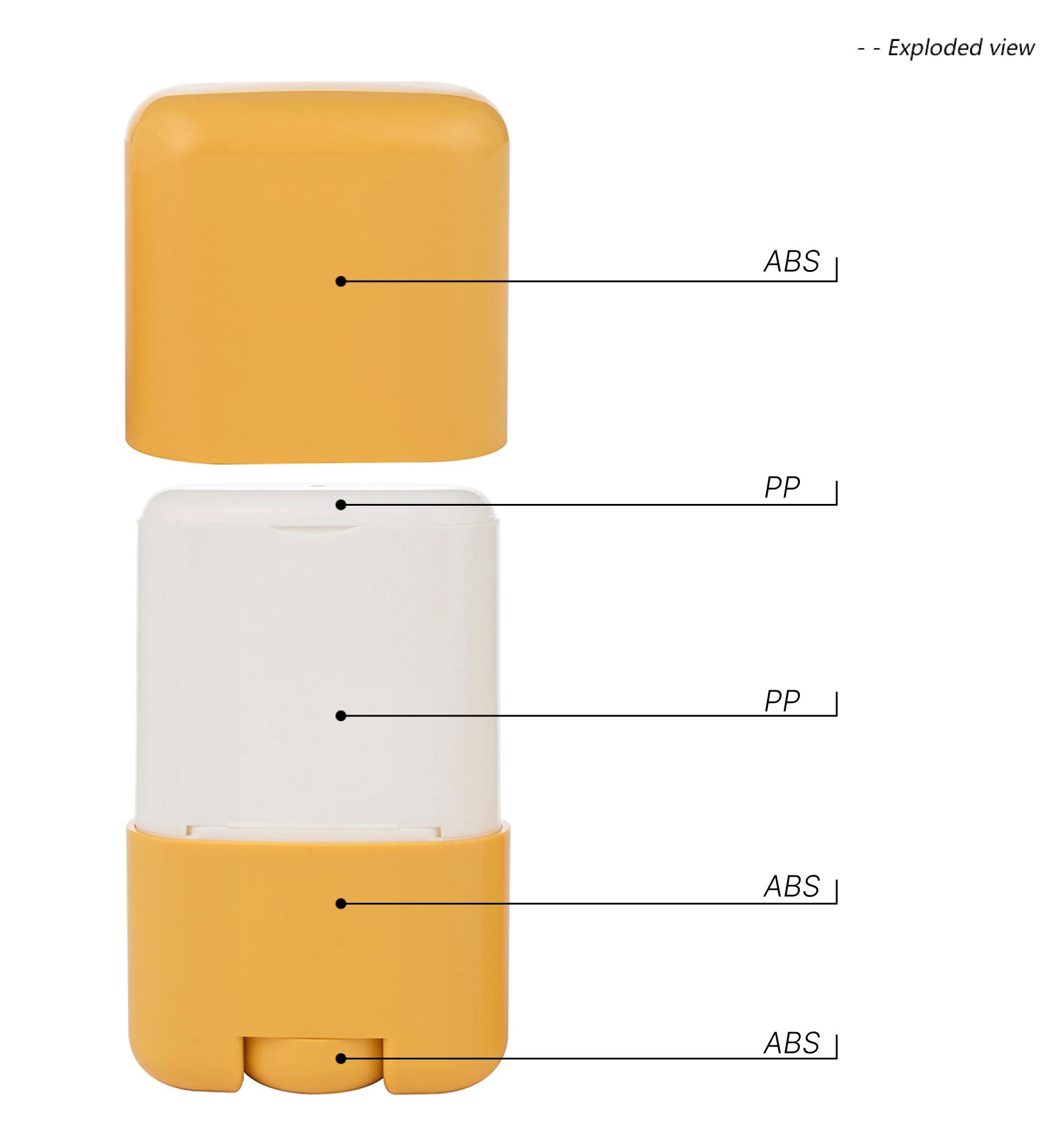 abs pp bottom fill solid perfume stick packaging(2)