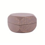 acrylic marble-pattern jar empty cosmetic jars