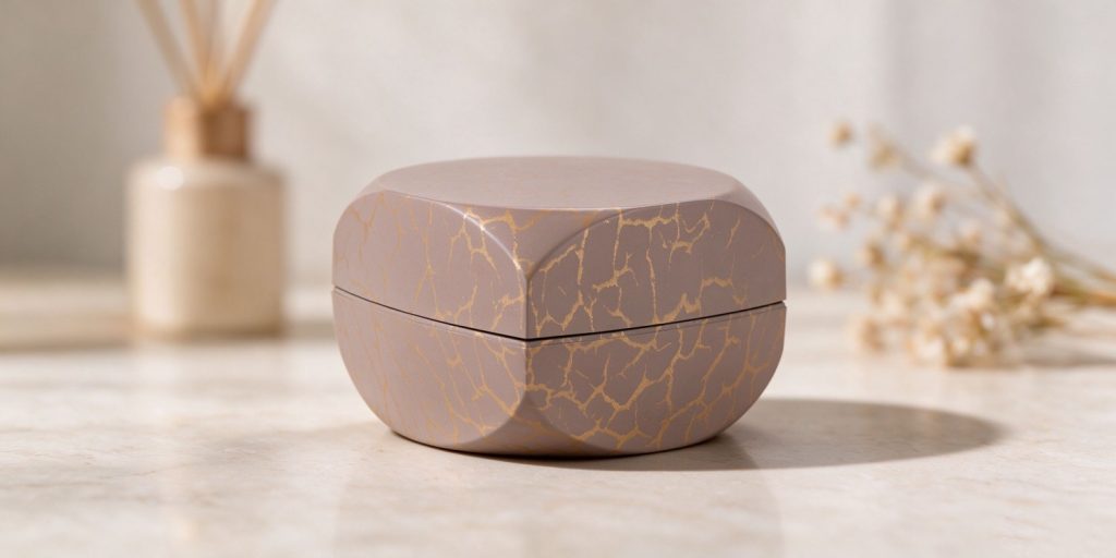 acrylic marble-pattern jar empty cosmetic jars(55)
