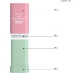 flat oval sun stick container with smooth bottom rotation(2)