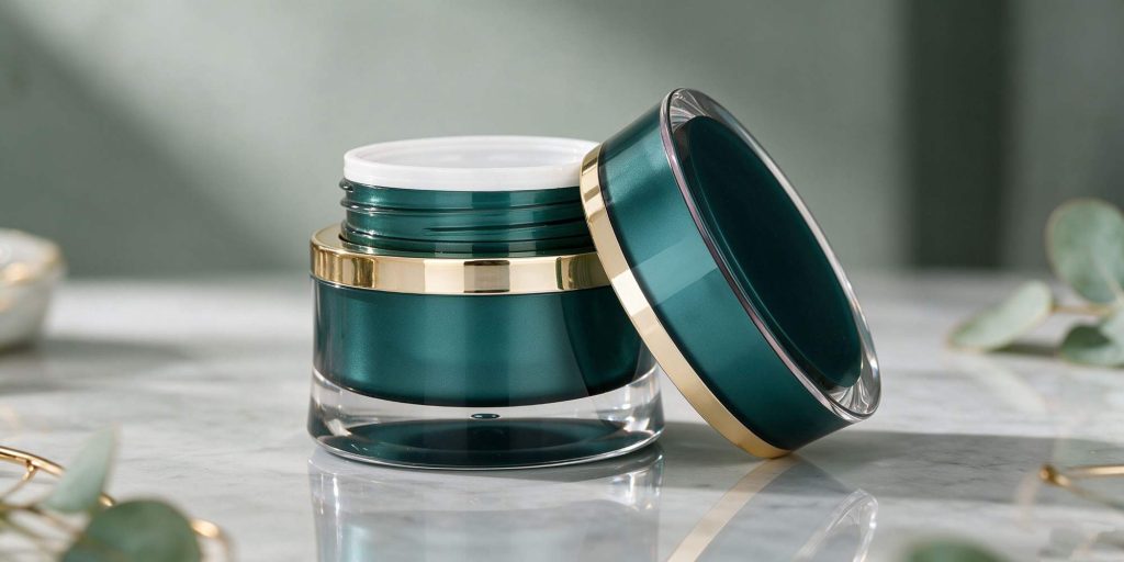 luxurious round acrylic cream jar(5)
