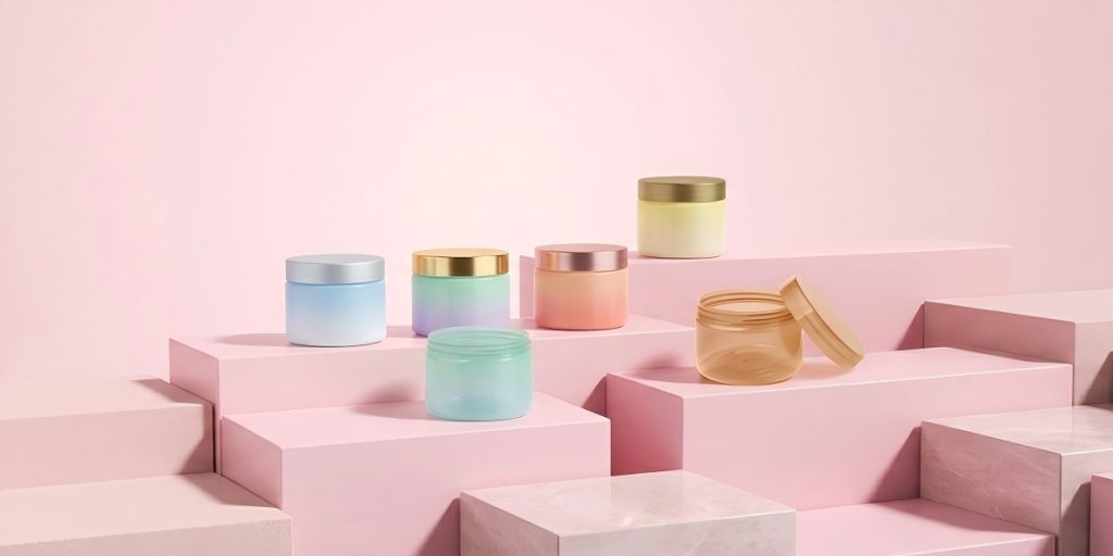 luxury pet cosmetic jar with pp cap(5)