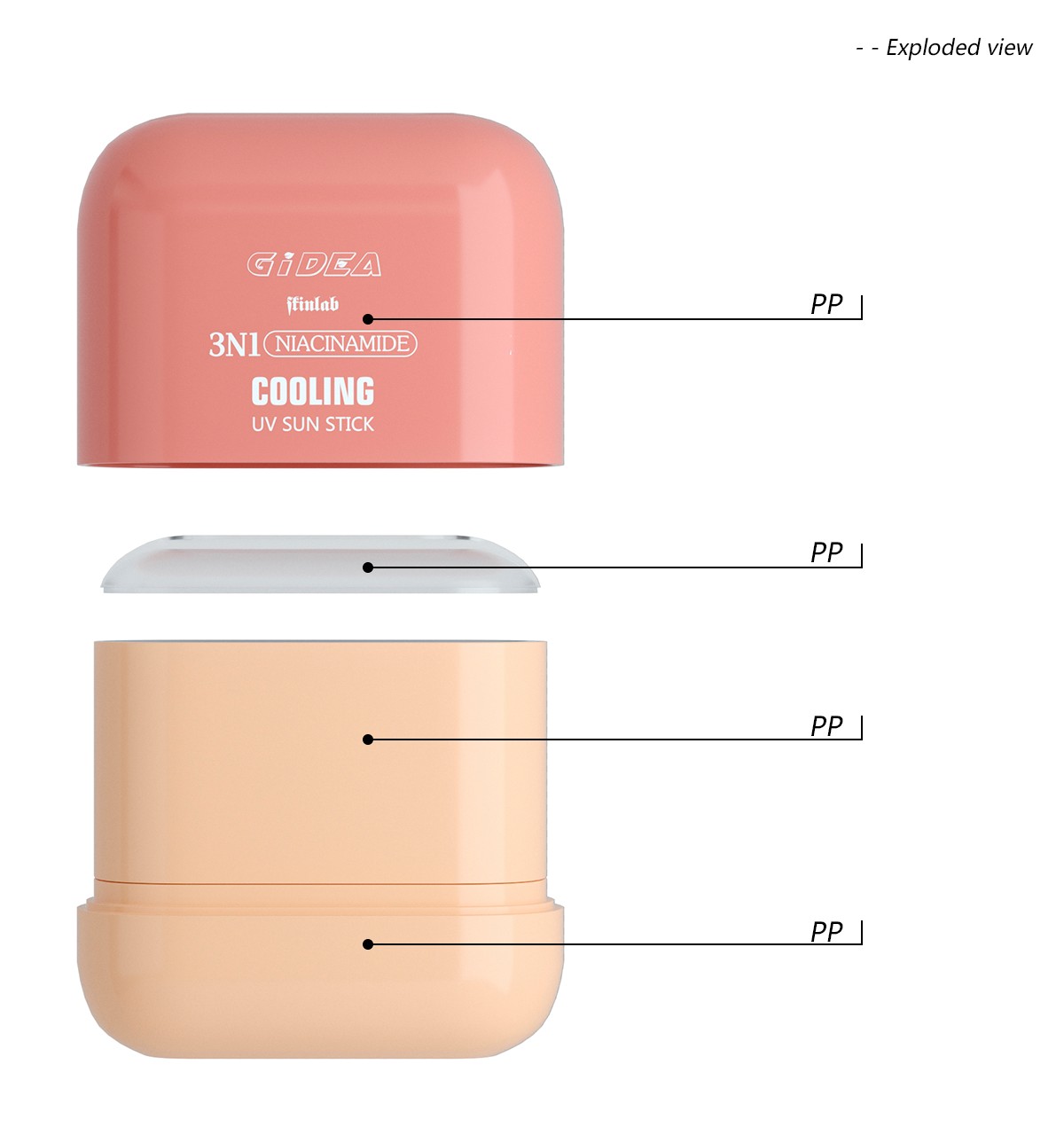 mono pcr pp mini solid perfume stick packaging(2)