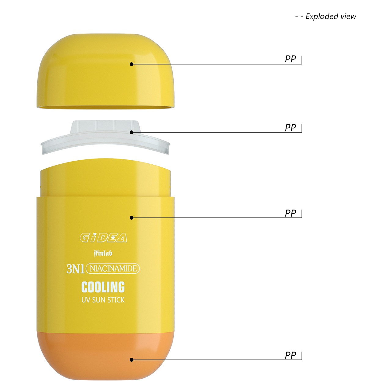 mono pp sustainable deodorant stick packaging(2)