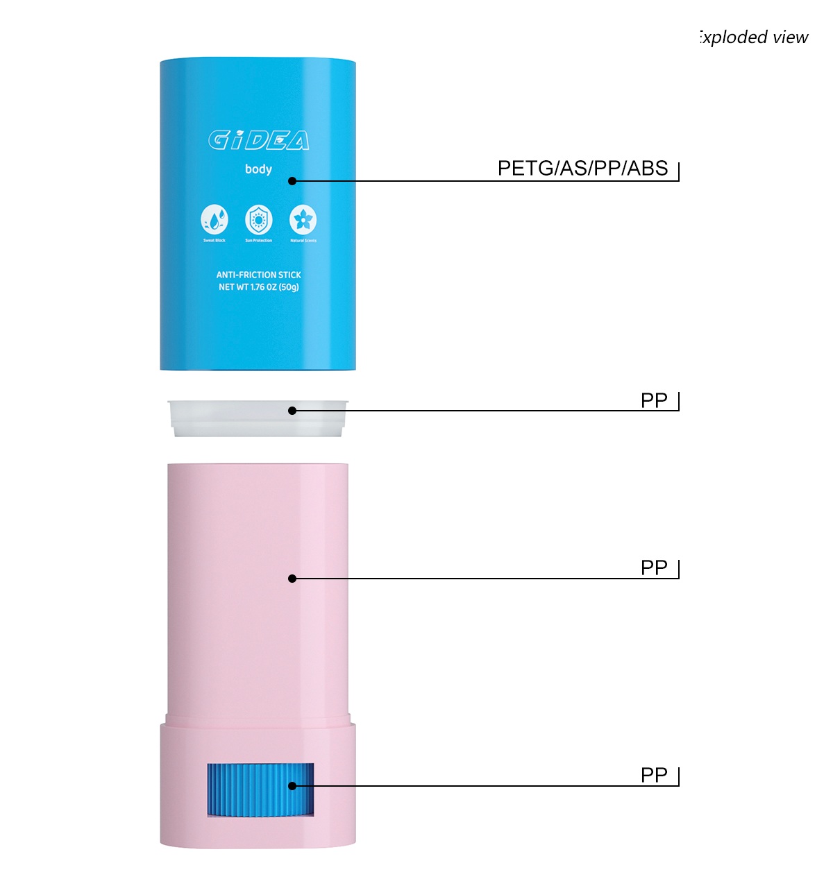 pp twist-up solid stick packaging(2)