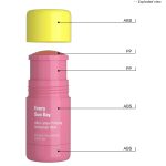 premium abs sunscreen stick packaging with pp refillable system(2)