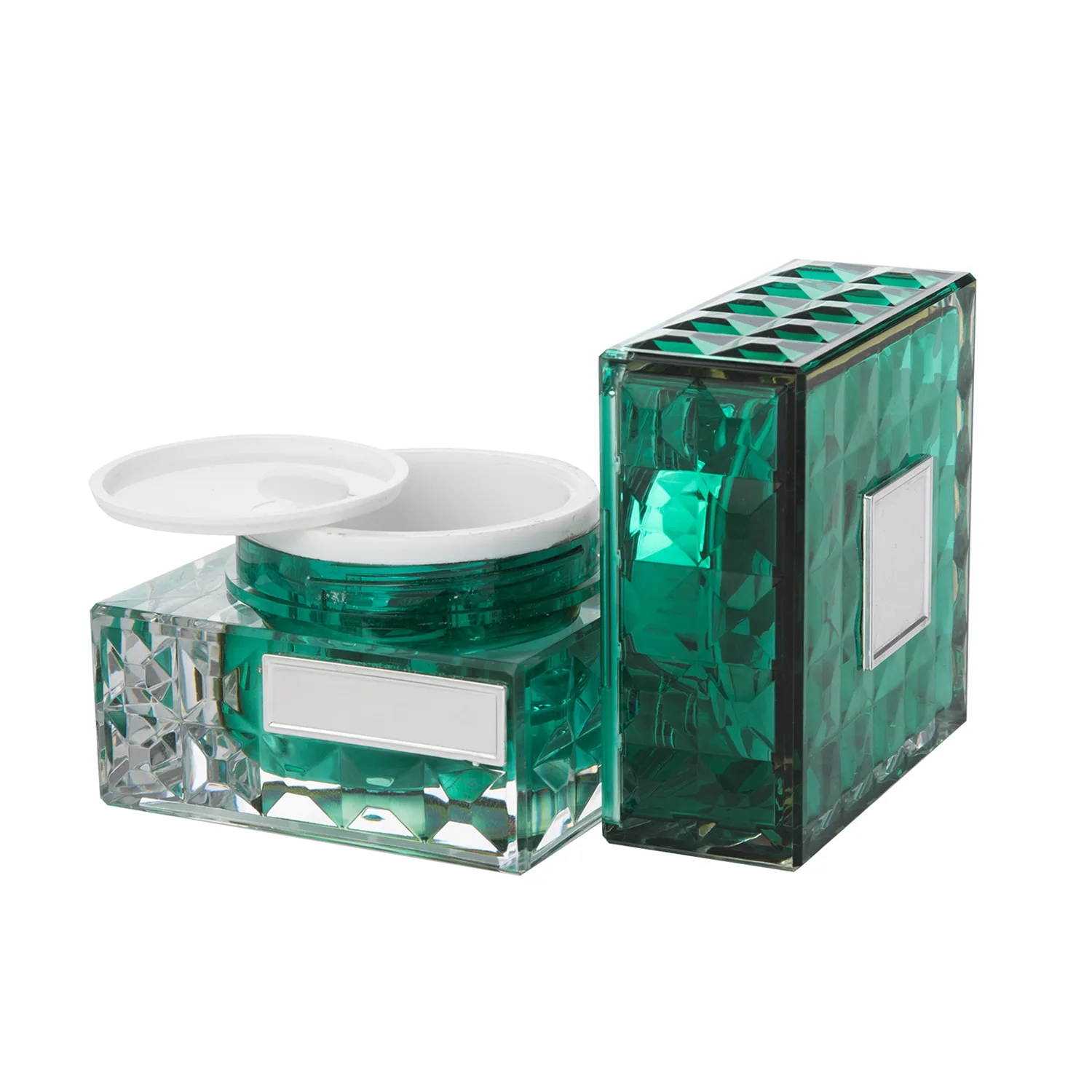 square acrylic jar