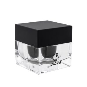 square shape acrylic cream lotion jar
