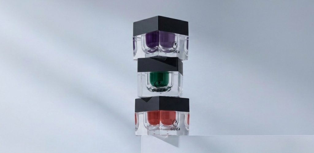 square shape acrylic cream lotion jar(5)