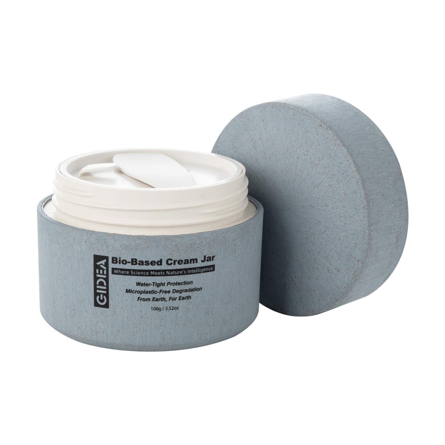 100ml bio-based wood polymer round-edge cosmetic jar(3)