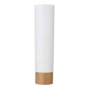 100ml natural bamboo lid round tube for eco packaging