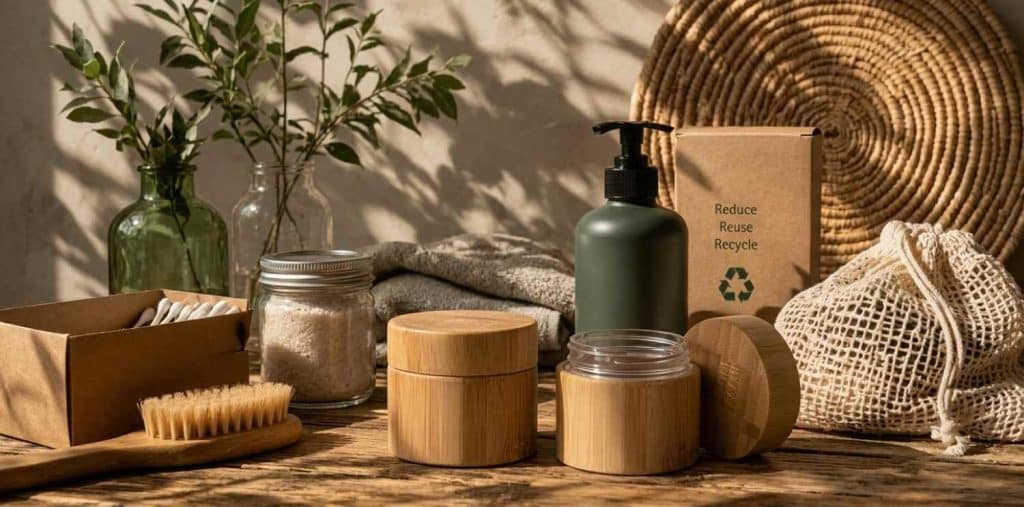 bamboo outer plastic inner refillable cosmetic packaging jar6