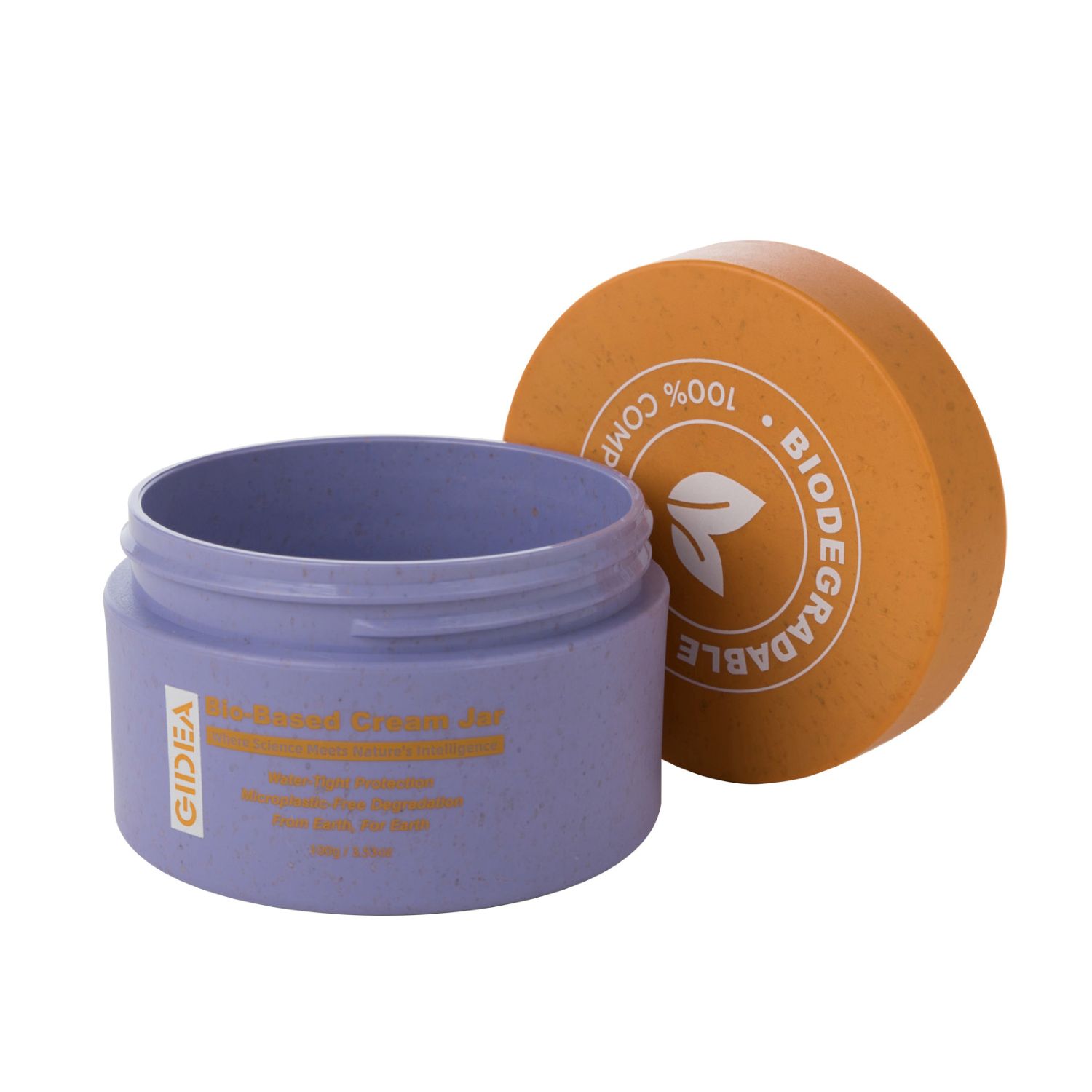 bio-based cosmetic cream packaging jar for skincare(5)