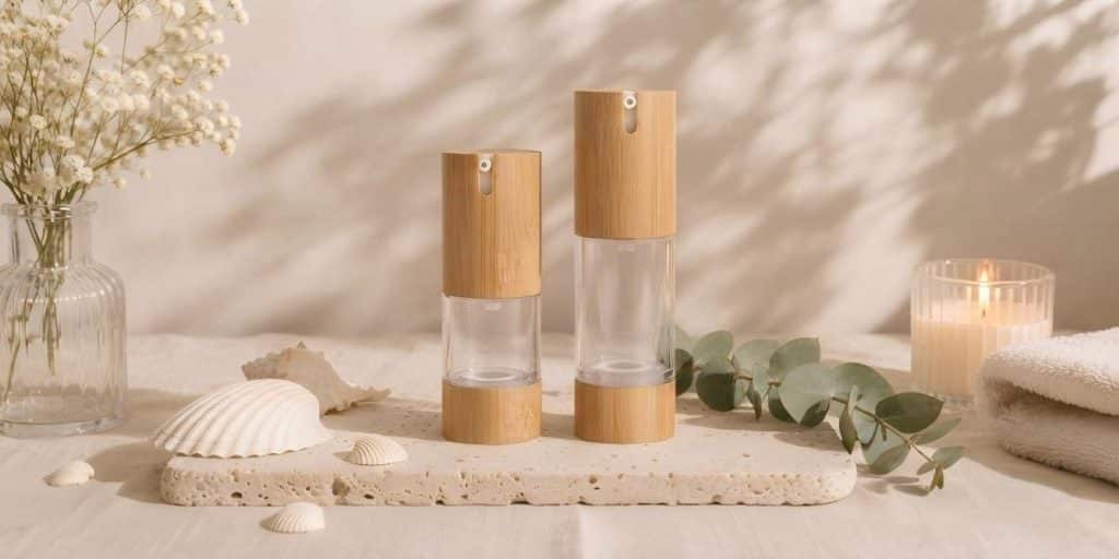 eco friendly bamboo airless pump bottle6