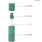 eco-friendly pine sawdust biodegradable pump bottle(2)