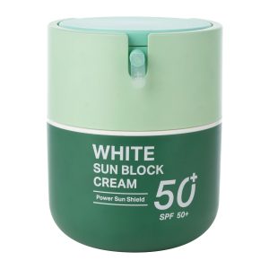 pcr obp pp airless jar with round base