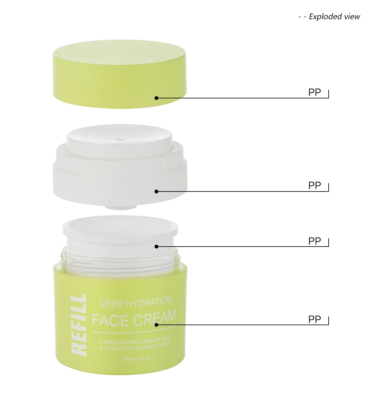 pcr obp pp over-cap airless jar(2)