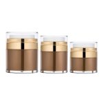 refillable center dispensing airless jar packaging container(5)