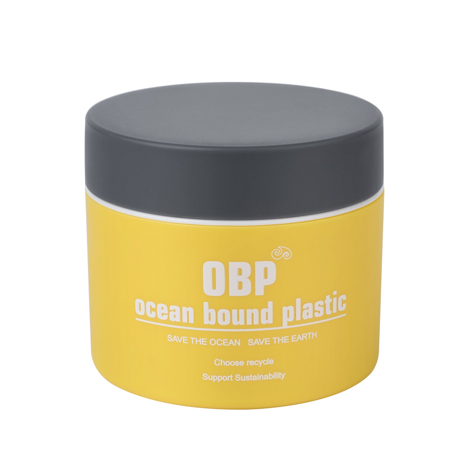 sustainable obp pp round cosmetic jar for skincare packaging