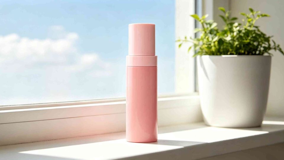 eco-friendly PCR recycled plastic refillable airless pump bottle(5)